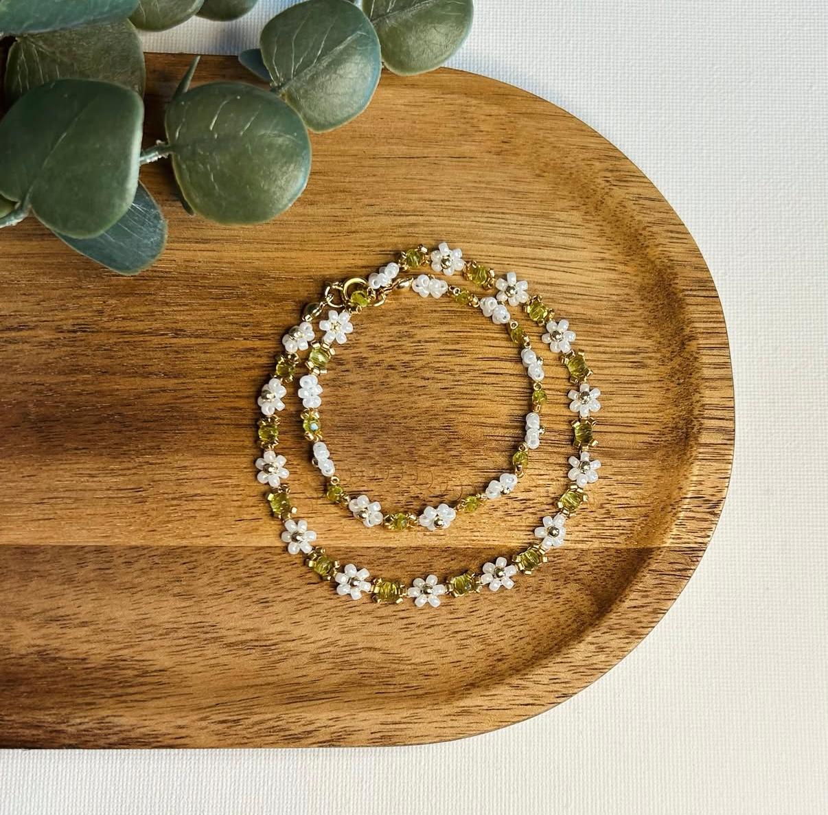 Flower chain jewelry